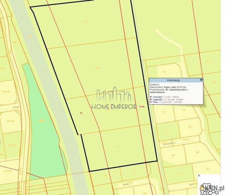 Działki  na sprzedaż, Warszawa, Białołęka, ul. Kąty Grodziskie, 