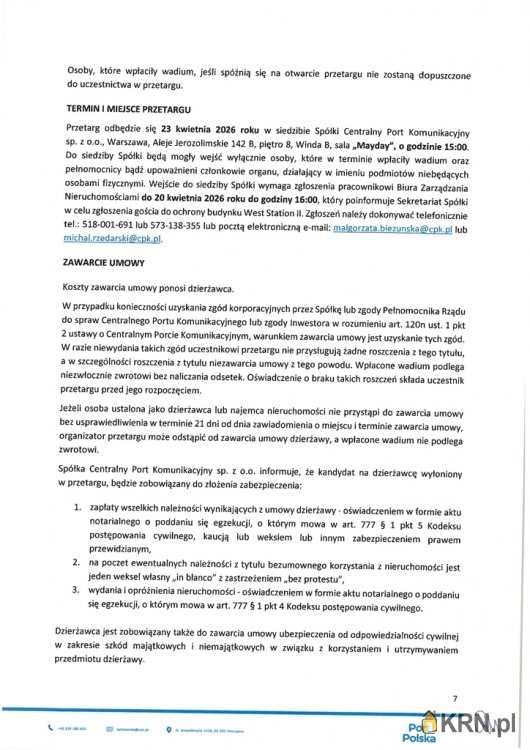 , Działki  do wynajęcia, Baranów, ul. 