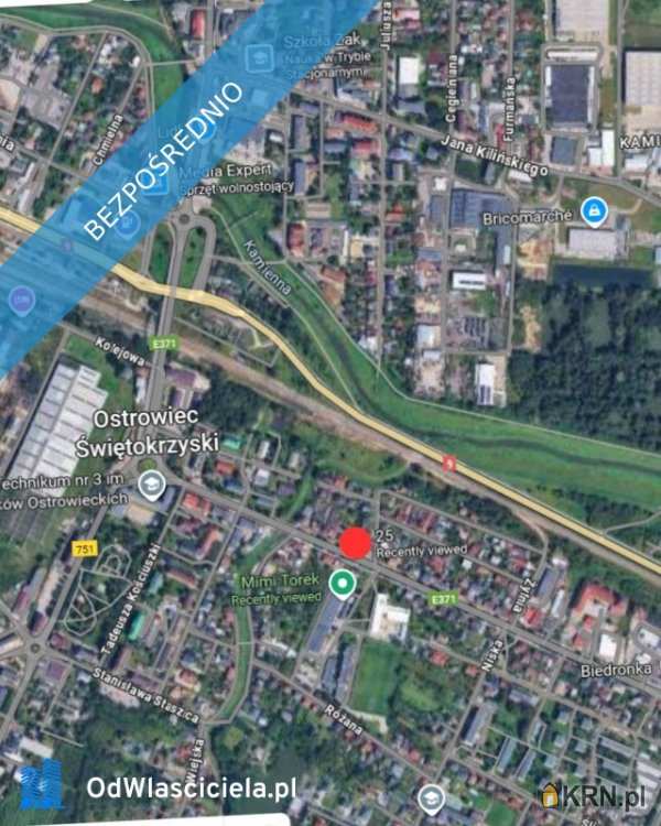 , Ostrowiec Świętokrzyski, Ludwików, ul. Sandomierska, Działki  na sprzedaż