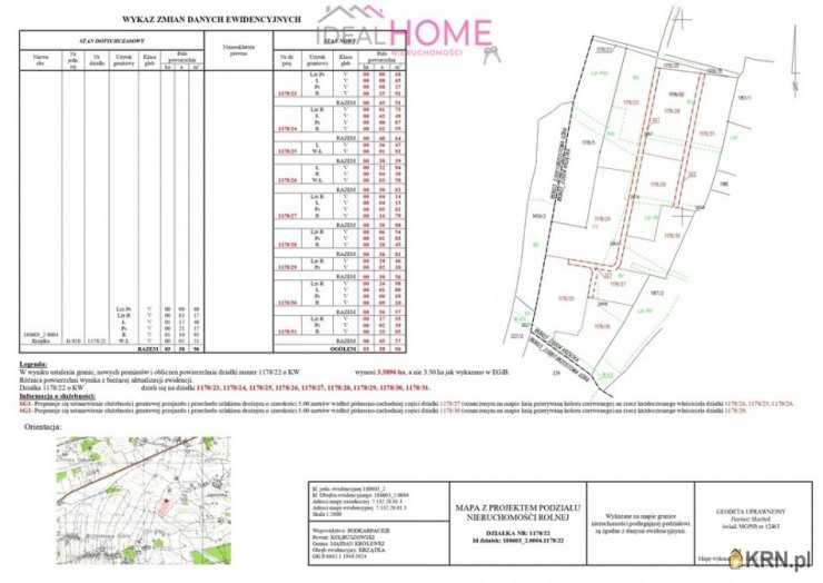 , Krzątka, ul. , Działki  na sprzedaż