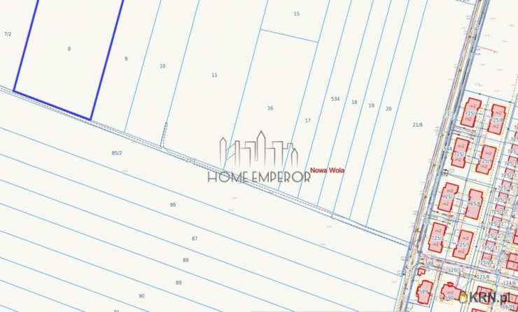 Nowa Wola, ul. Plonowa, Działki  na sprzedaż, 