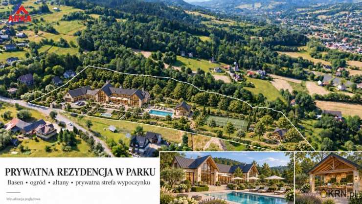 Biuro Nieruchomości ARKA, Działki  na sprzedaż, Mszana Dolna, ul. Zarabie