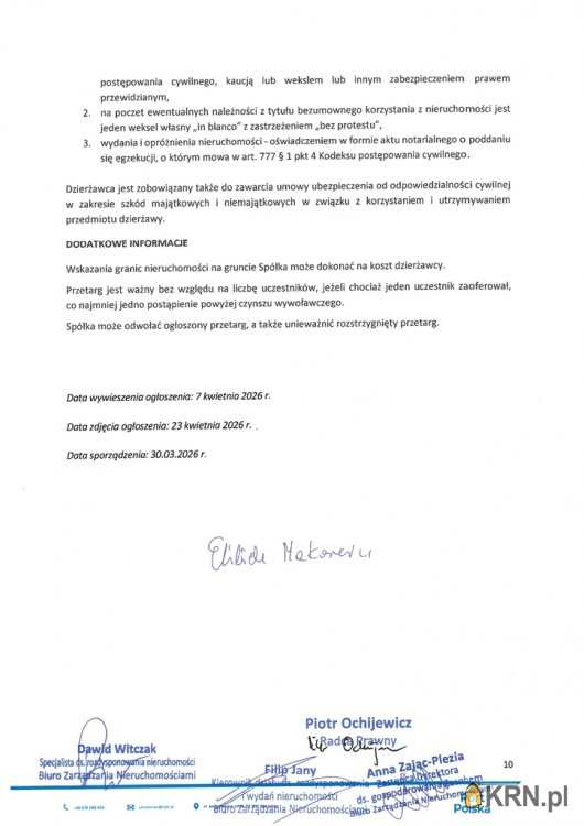 Baranów, ul. , Działki  do wynajęcia, 