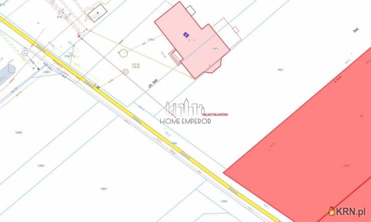 Władysławów, ul. Zielona, , Działki  na sprzedaż