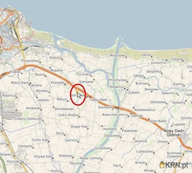 Działki  na sprzedaż, Cedry Małe, ul. , 