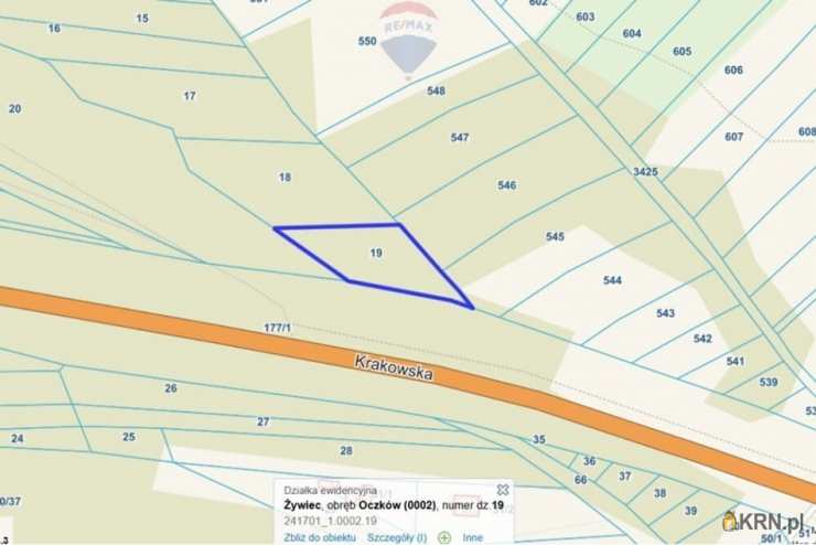 , Żywiec, Oczków, ul. , Działki  na sprzedaż