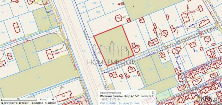 Działki  na sprzedaż, , Warszawa, Białołęka/Choszczówka, ul. Piwoniowa