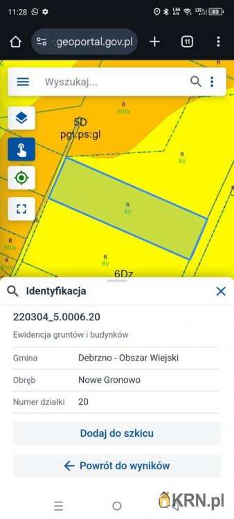 Działki  na sprzedaż, Nowe Gronowo, ul. , 