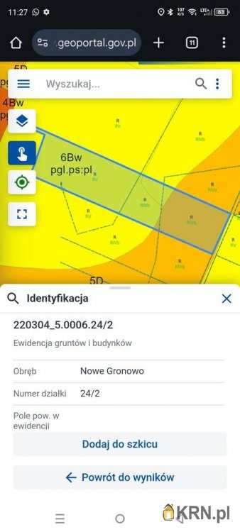 Działki  na sprzedaż, , Nowe Gronowo, ul. 