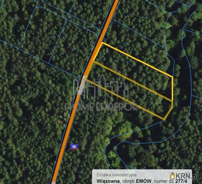 Działki  na sprzedaż, Emów, ul. Sosnowa, 