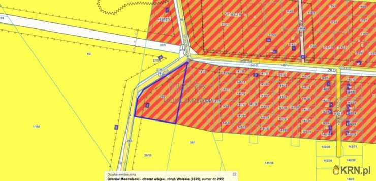 Działki  na sprzedaż, Wolskie, ul. Górna, 