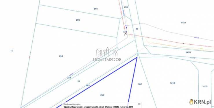 Wolskie, ul. Górna, , Działki  na sprzedaż