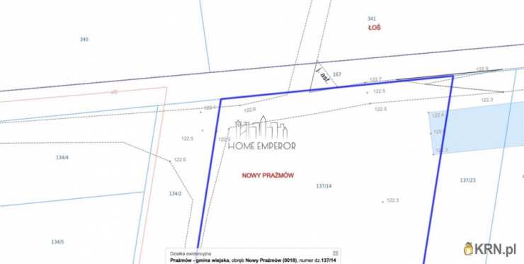 Działki  na sprzedaż, , Nowy Prażmów, ul. Wiśniowa