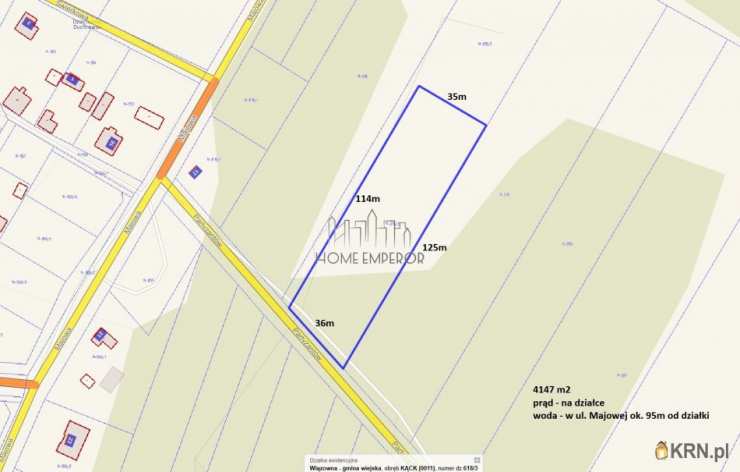 Działki  na sprzedaż, Kąck, ul. , 