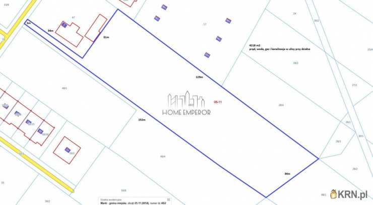 Działki  na sprzedaż, , Marki, ul. M. Skłodowskiej-Curie