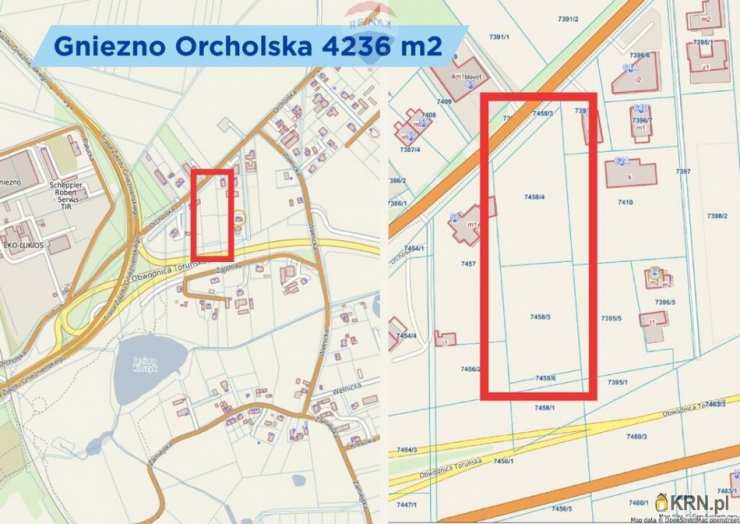 Działki  na sprzedaż, Gniezno, ul. , 