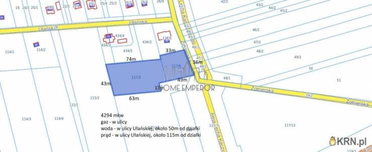 Działki  na sprzedaż, , Stary Dybów, Górki, ul. Żołnierska