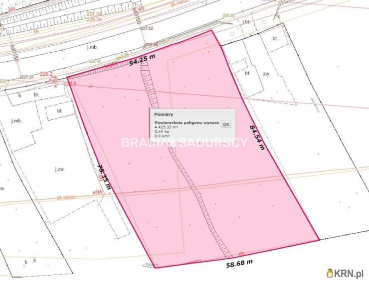 Kraków, Wzgórza Krzesławickie/Lubocza, ul. K. Darwina, , Działki  na sprzedaż