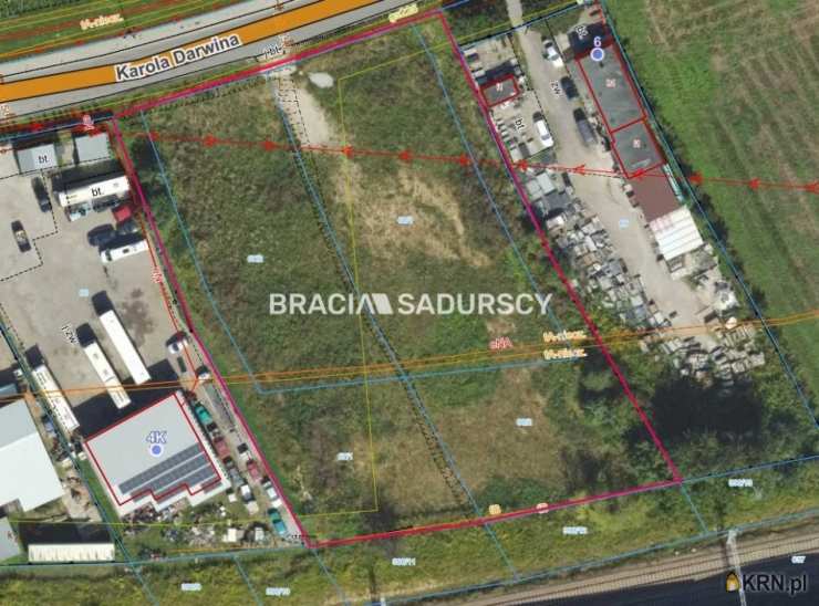 Kraków, Wzgórza Krzesławickie/Lubocza, ul. K. Darwina, Działki  na sprzedaż, 