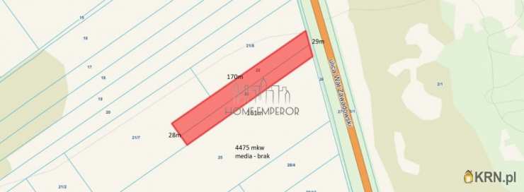 , Działki  na sprzedaż, Warszawa, Mokotów/Augustówka, ul. Wał Zawadowski