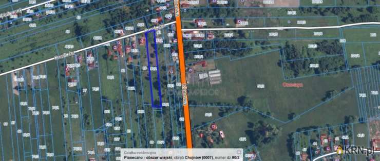 Chojnów, ul. Graniczka, , Działki  na sprzedaż