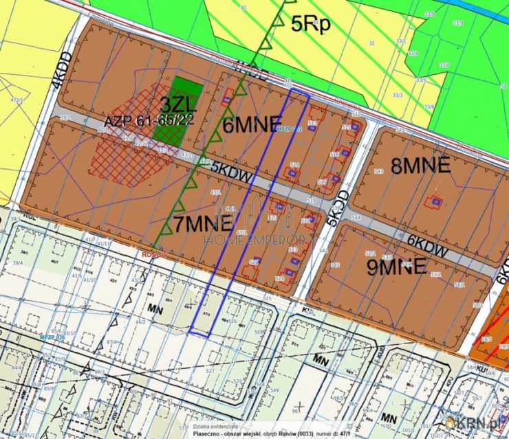 Działki  na sprzedaż, Runów, ul. Chmielna, 