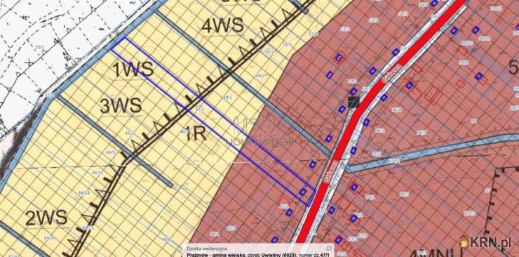 Działki  na sprzedaż, Uwieliny, Uwieliny Szlacheckie, ul. Główna, 