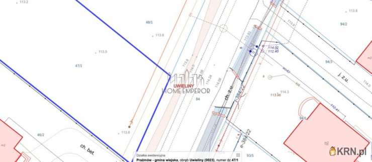 Działki  na sprzedaż, , Uwieliny, Uwieliny Szlacheckie, ul. Główna