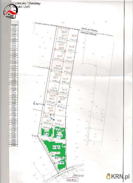 Ostrowo, ul. , , Działki  na sprzedaż