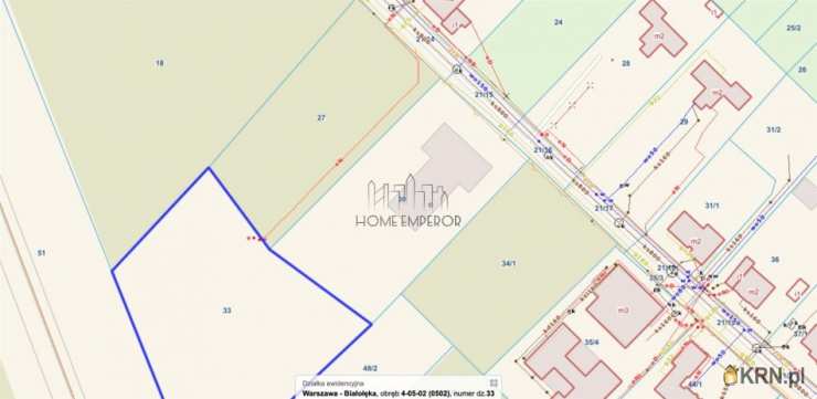 Warszawa, Białołęka/Białołęka Dworska, ul. Polnych Kwiatów, , Działki  na sprzedaż