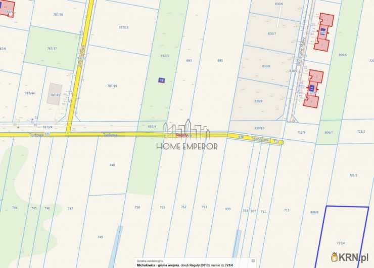 Reguły, ul. Torfowa, Działki  na sprzedaż, 