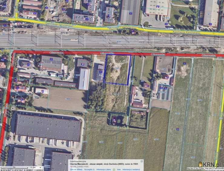 Duchnice, ul. Ożarowska, , Działki  na sprzedaż