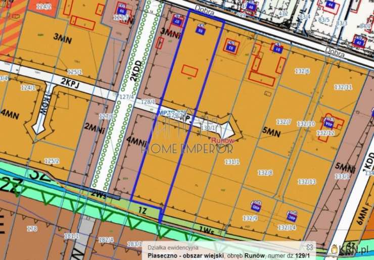 Działki  na sprzedaż, , Runów, ul. Dobra