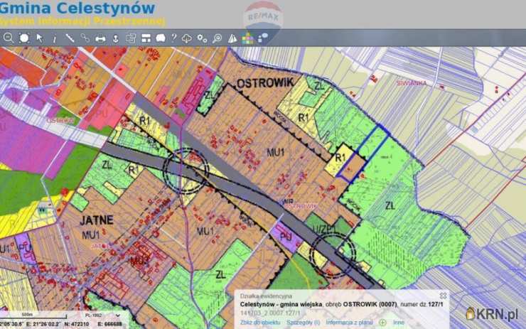 Ostrowik, ul. , Działki  na sprzedaż, 