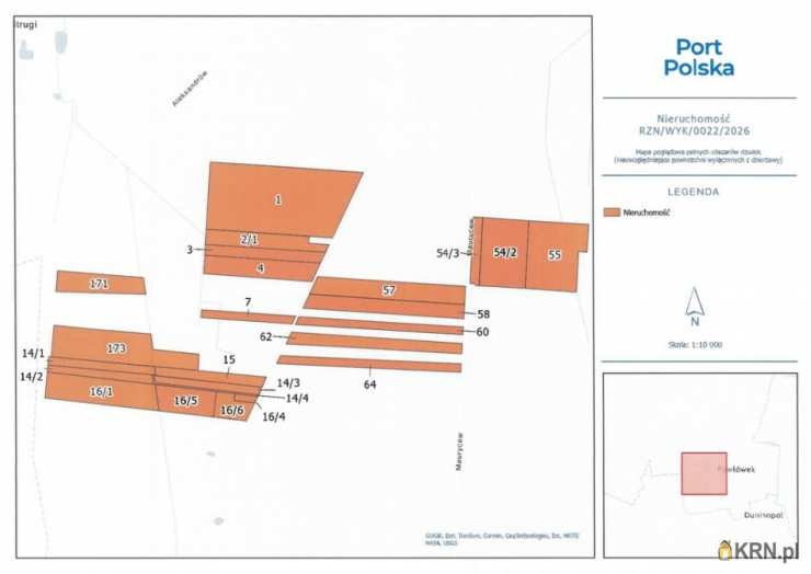 , Działki  do wynajęcia, Teresin, ul. 