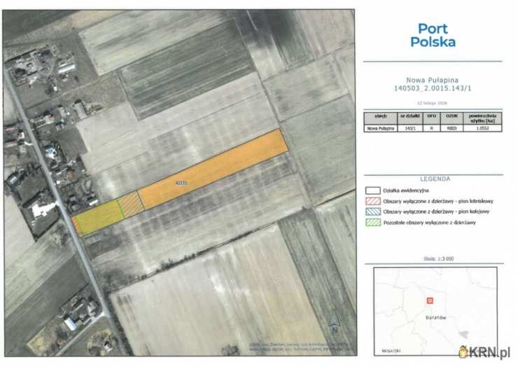 Nowa Pułapina, ul. , , Działki  do wynajęcia