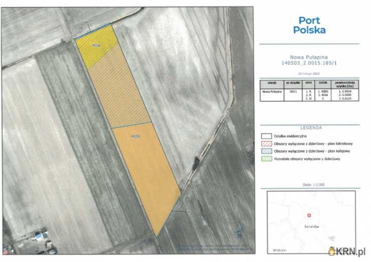 , Działki  do wynajęcia, Nowa Pułapina, ul. 