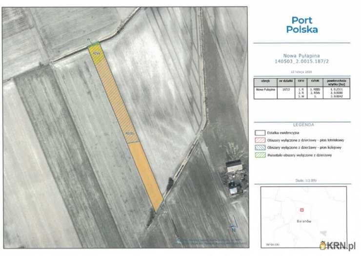 , Działki  do wynajęcia, Nowa Pułapina, ul. 