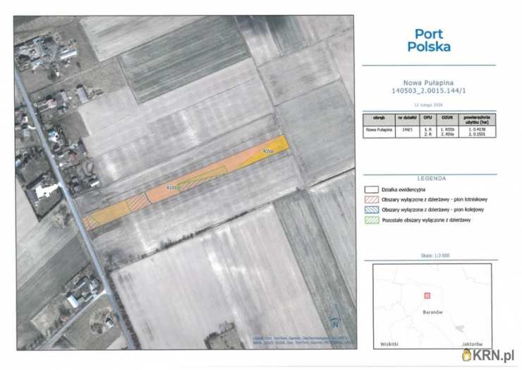 Działki  do wynajęcia, Nowa Pułapina, ul. , 