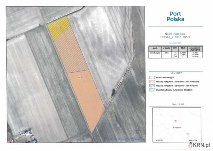 Działki  do wynajęcia, , Nowa Pułapina, ul. 