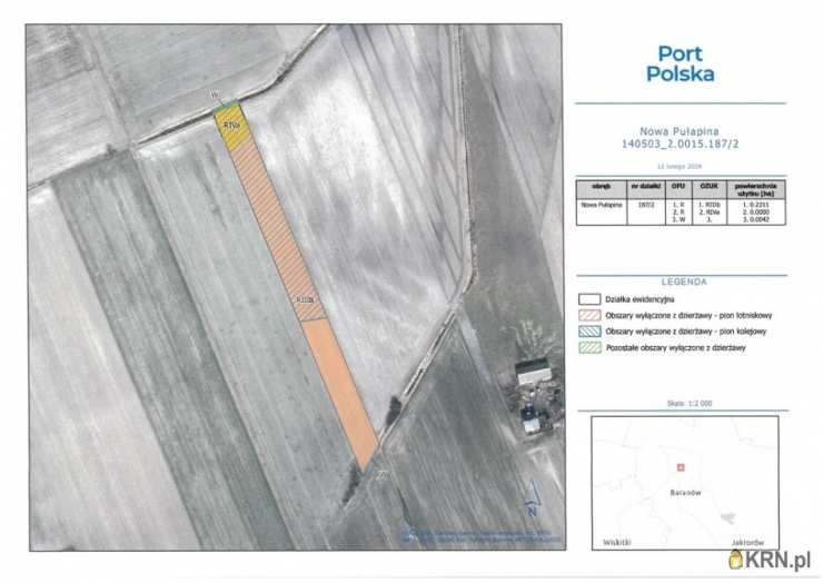 Nowa Pułapina, ul. , Działki  do wynajęcia, 