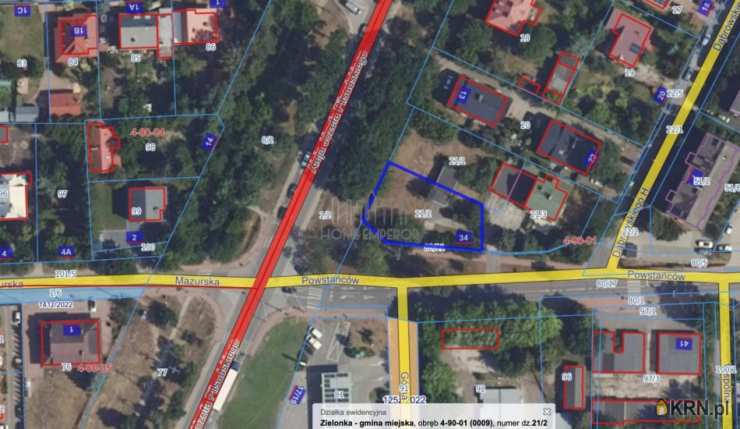 Zielonka, ul. Powstańców, , Działki  na sprzedaż
