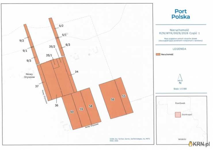 , Działki  do wynajęcia, Teresin, ul. 