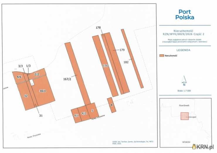 , Działki  do wynajęcia, Teresin, ul. 