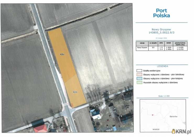 Teresin, ul. , Działki  do wynajęcia, 