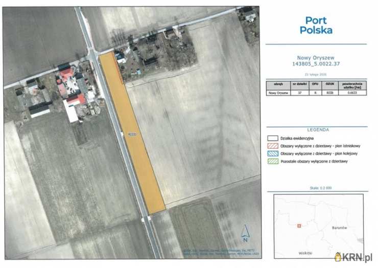 , Teresin, ul. , Działki  do wynajęcia