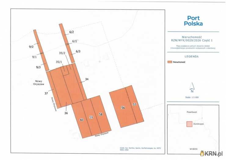 , Działki  do wynajęcia, Teresin, ul. 