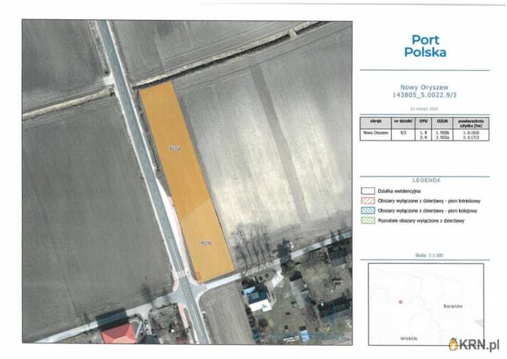 Teresin, ul. , , Działki  do wynajęcia
