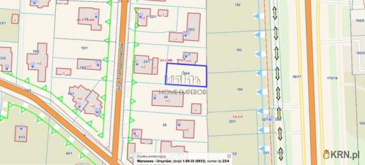 Działki  na sprzedaż, , Warszawa, Ursynów/Pyry, ul. Transportowców
