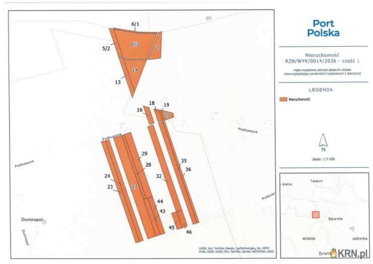Działki  do wynajęcia, Podbuszyce, ul. , 